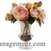 Jane Seymour Botanicals Roses Centerpiece in Decorative Vase JSBT1026